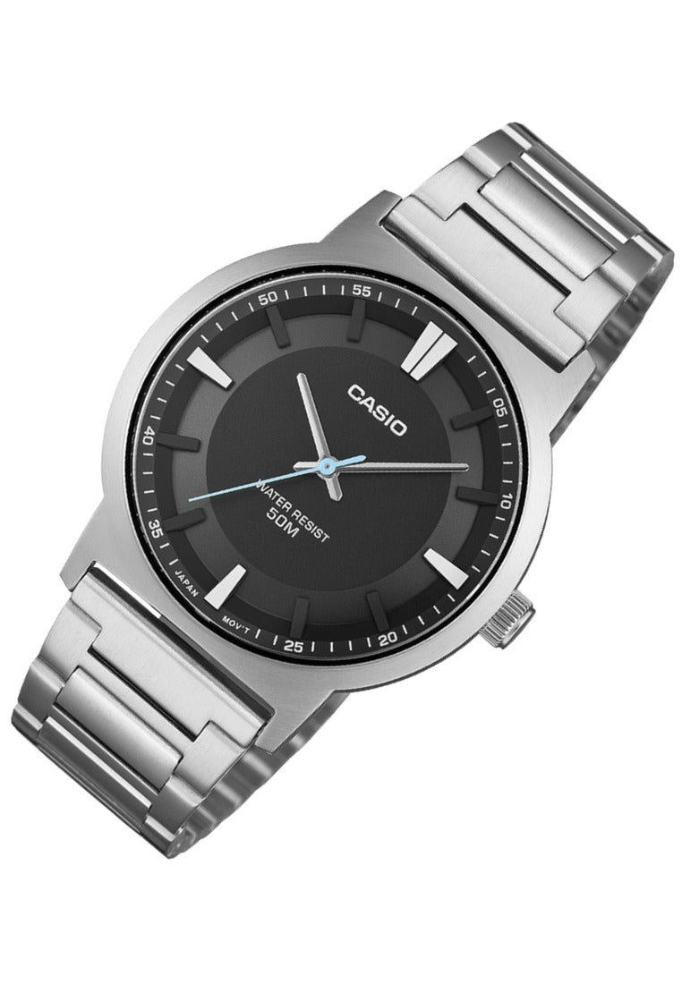 Casio Analog Stainless Steel Strap Watch for Men MTP-B220D-1AVDF