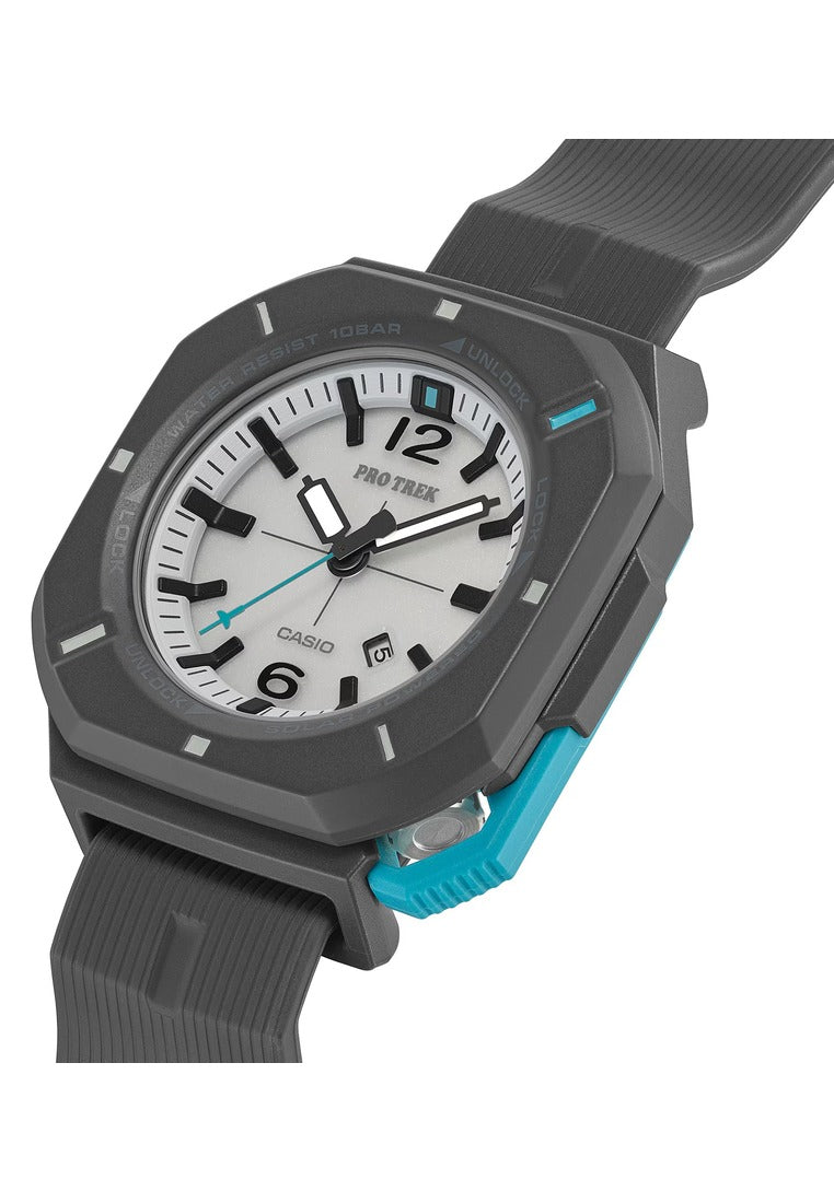 Casio Pro Trek Analog Rubber Strap Solar Watch for Men PRJ-01AE-8DR