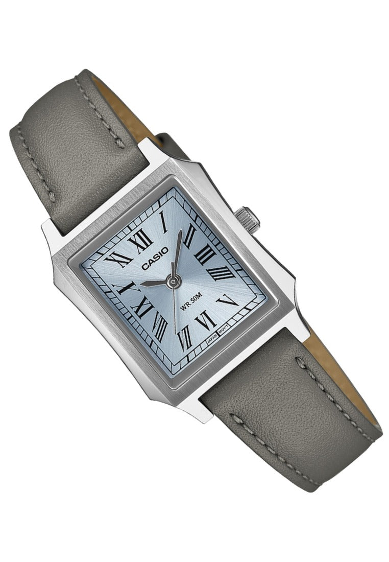 Casio Analog Leather Strap Watch for Women LTP-B190L-2BVDF
