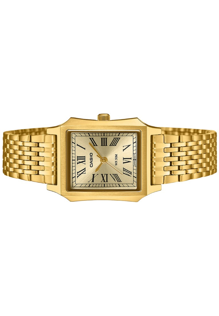 Casio Analog Stainless Steel Strap Watch for Women LTP-B190G-9BVDF