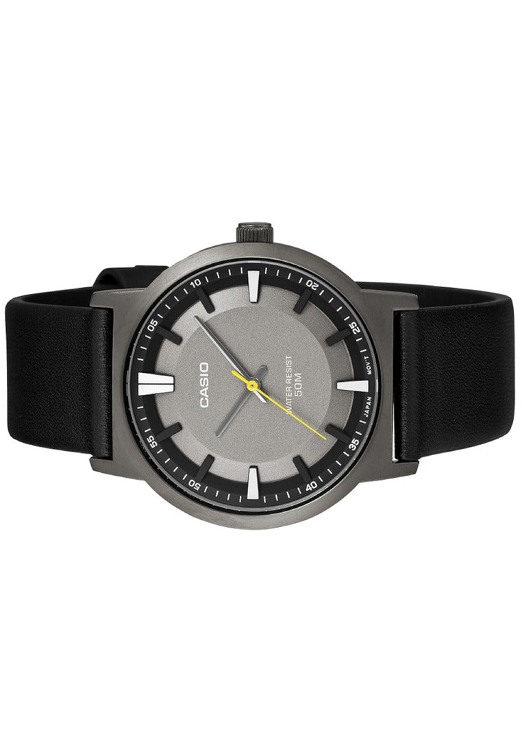 Casio Analog Leather Strap Watch for Men MTP-B220BL-1AVDF