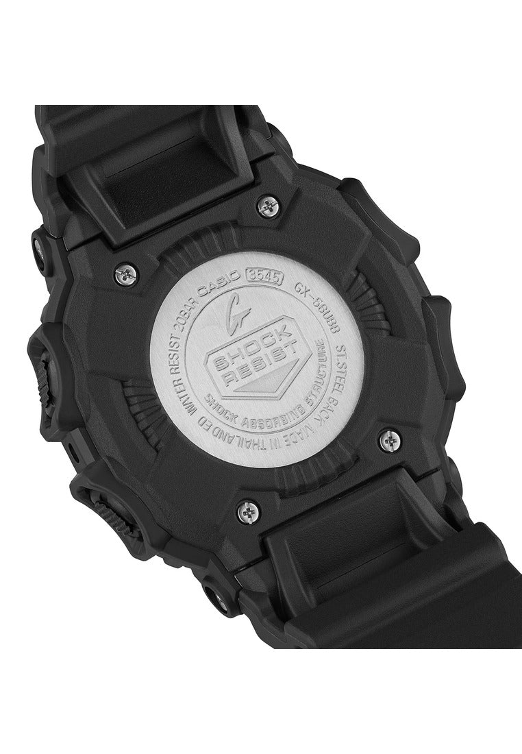 Casio "King of G-shock" Digital Rubber Strap Solar Watch for Men GX-56UBB-1DR