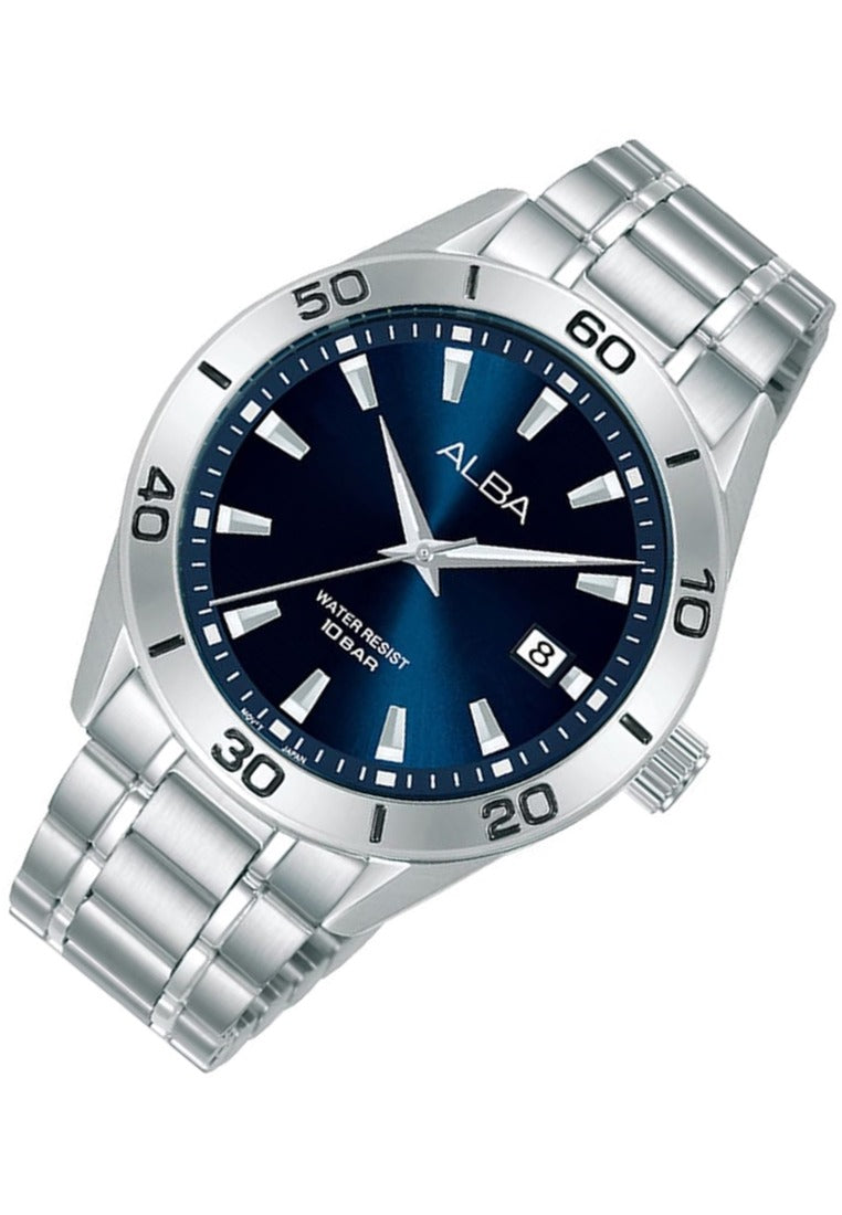 Alba Active Analog Stainless Steel Strap Watch for Men AS9L45X1-Watch Portal Philippines