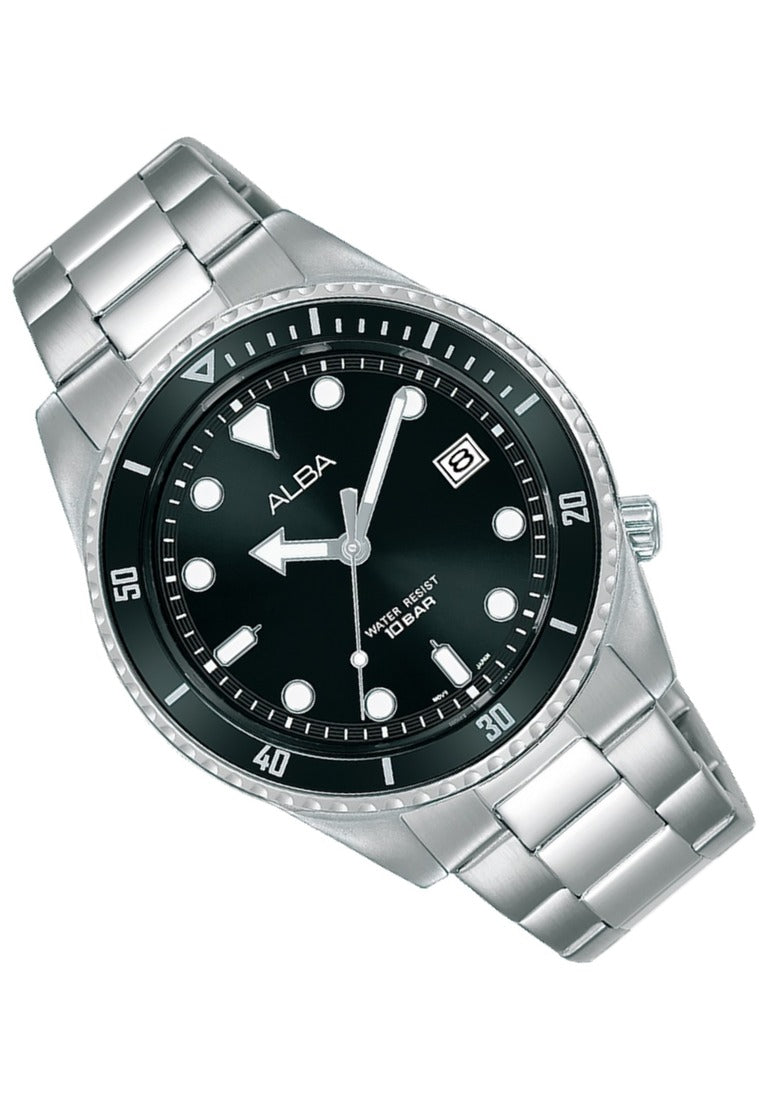Alba Active Analog Stainless Steel Strap Watch for Women AG8L47X1-Watch Portal Philippines