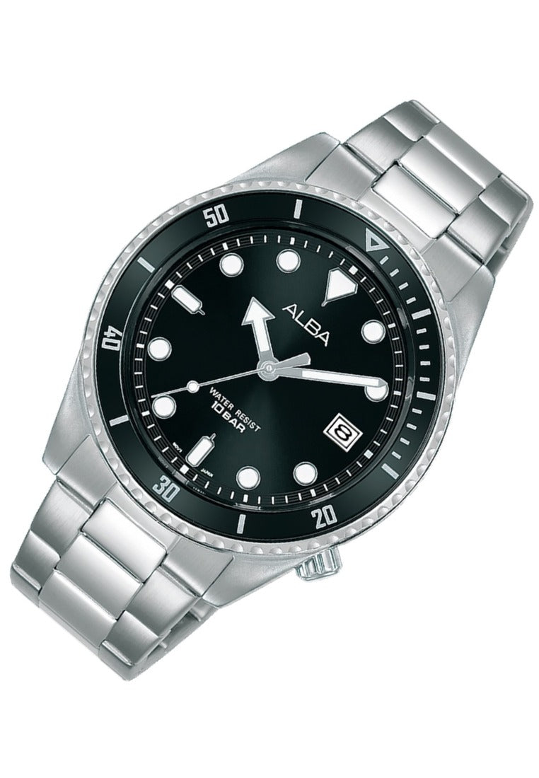 Alba Active Analog Stainless Steel Strap Watch for Women AG8L47X1-Watch Portal Philippines