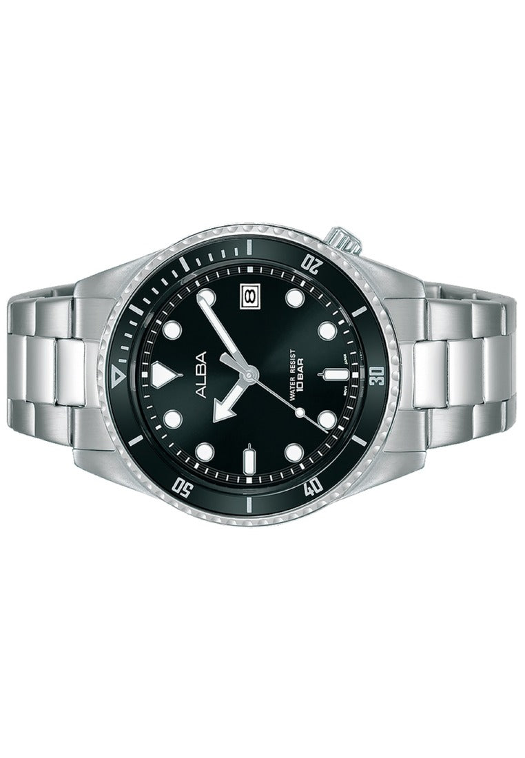 Alba Active Analog Stainless Steel Strap Watch for Women AG8L47X1-Watch Portal Philippines
