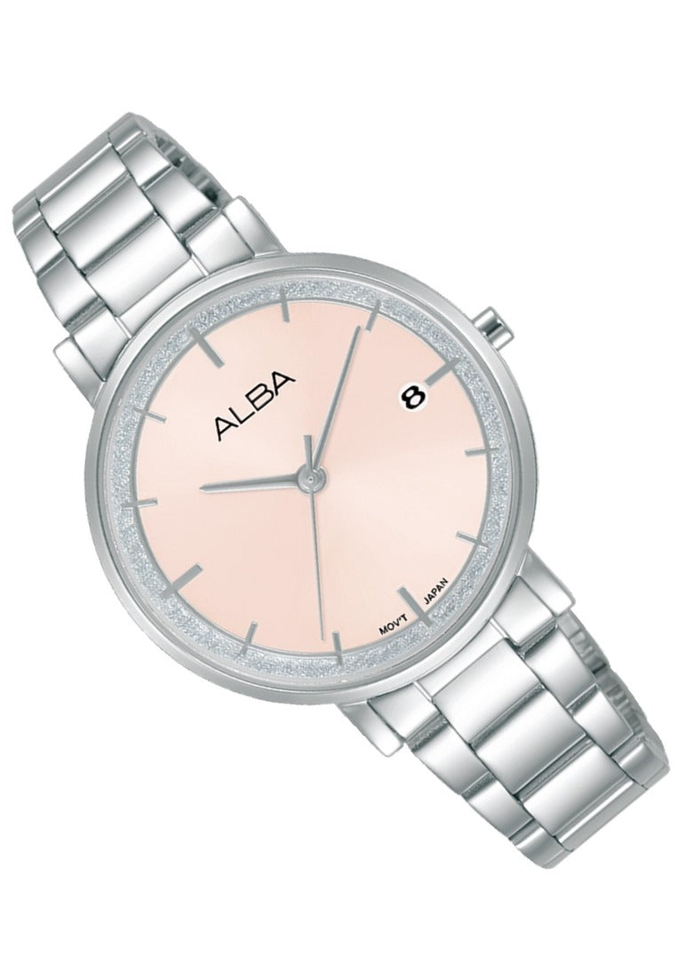 Alba Fashion Analog Stainless Steel Strap Watch for Women AG8M77X1-Watch Portal Philippines