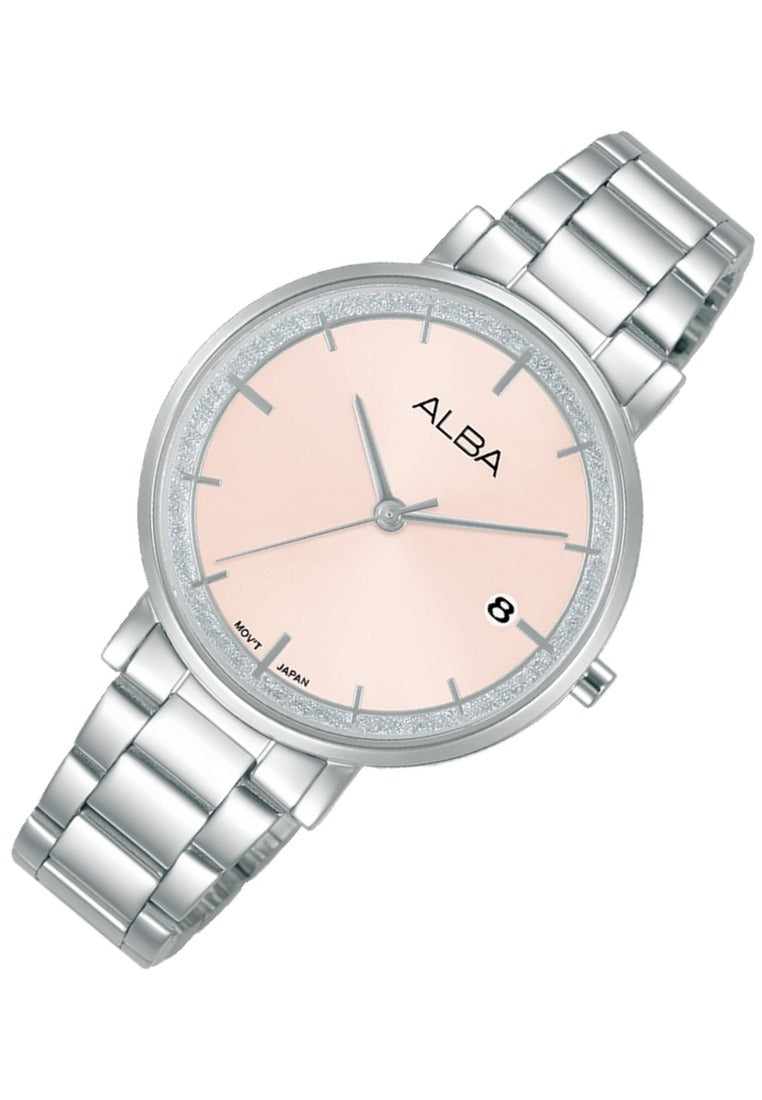Alba Fashion Analog Stainless Steel Strap Watch for Women AG8M77X1-Watch Portal Philippines