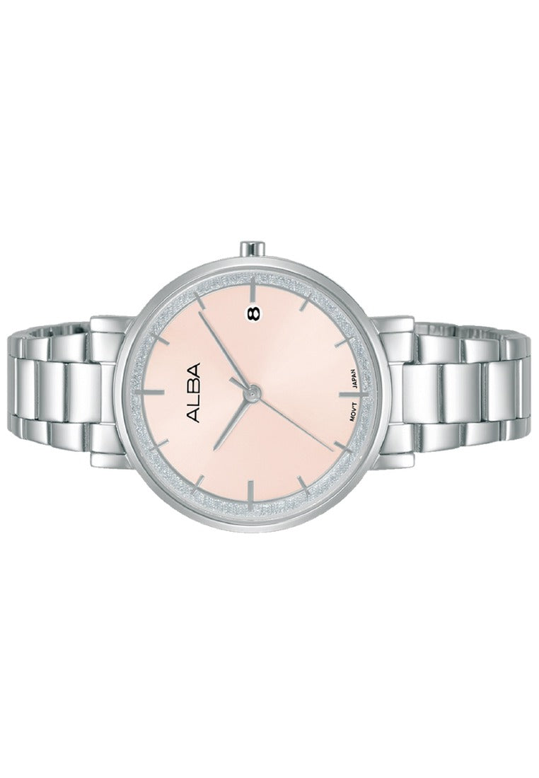 Alba Fashion Analog Stainless Steel Strap Watch for Women AG8M77X1-Watch Portal Philippines