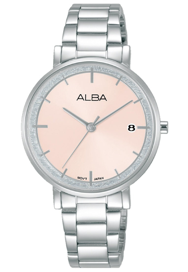 Alba Fashion Analog Stainless Steel Strap Watch for Women AG8M77X1-Watch Portal Philippines