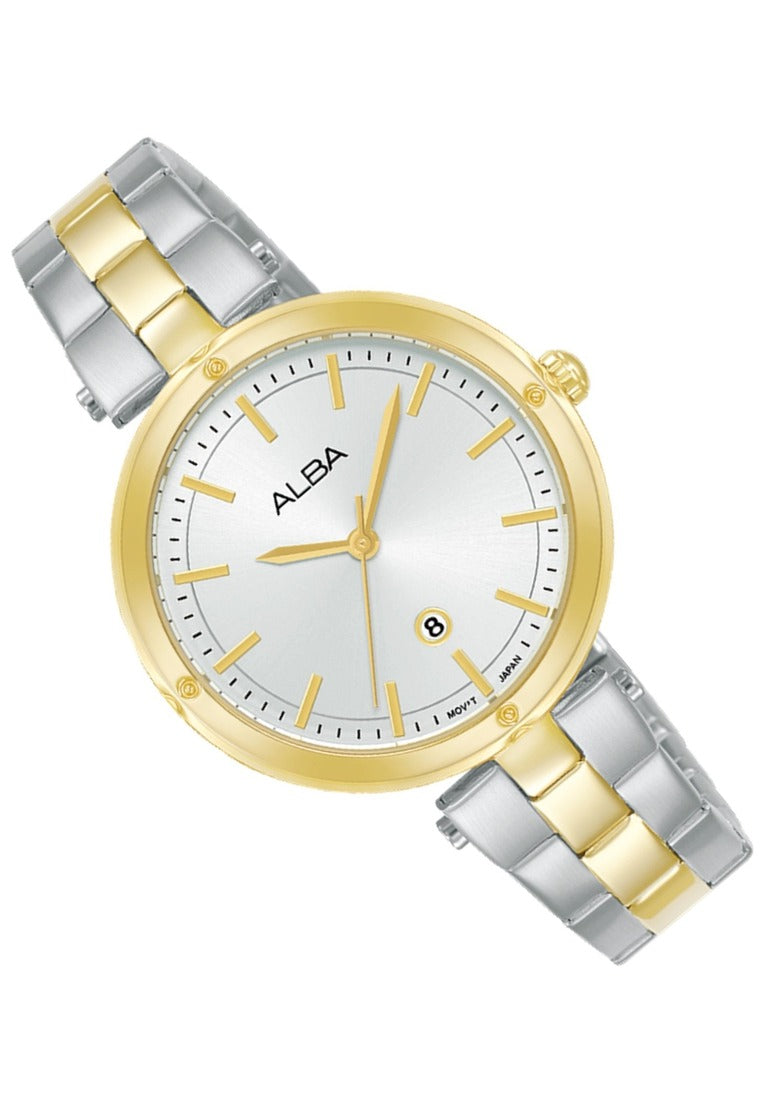 Alba Fashion Analog Stainless Steel Strap Watch for Women AH7DD8X1-Watch Portal Philippines