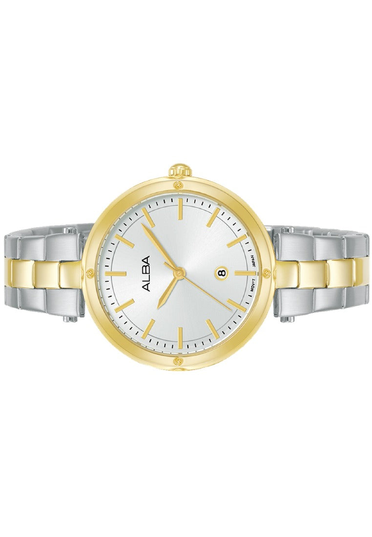 Alba Fashion Analog Stainless Steel Strap Watch for Women AH7DD8X1-Watch Portal Philippines