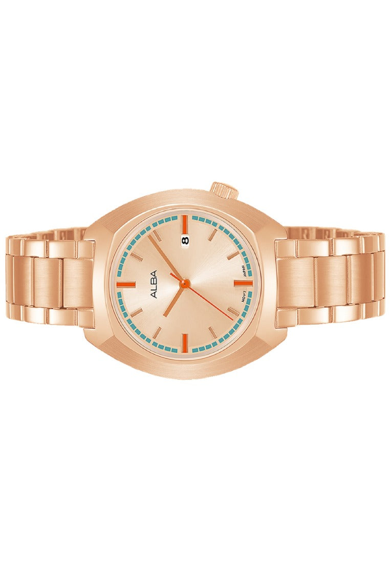 Alba Fashion Analog Stainless Steel Strap Watch for Women AH7Y32X1-Watch Portal Philippines