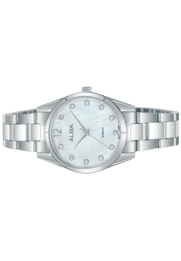 Alba Fashion Analog Stainless Steel Strap Watch for Women AH8747X1-Watch Portal Philippines