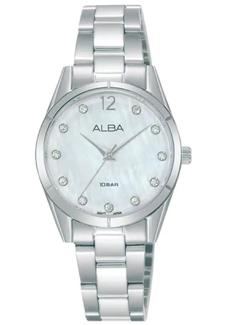 Alba Fashion Analog Stainless Steel Strap Watch for Women AH8747X1-Watch Portal Philippines