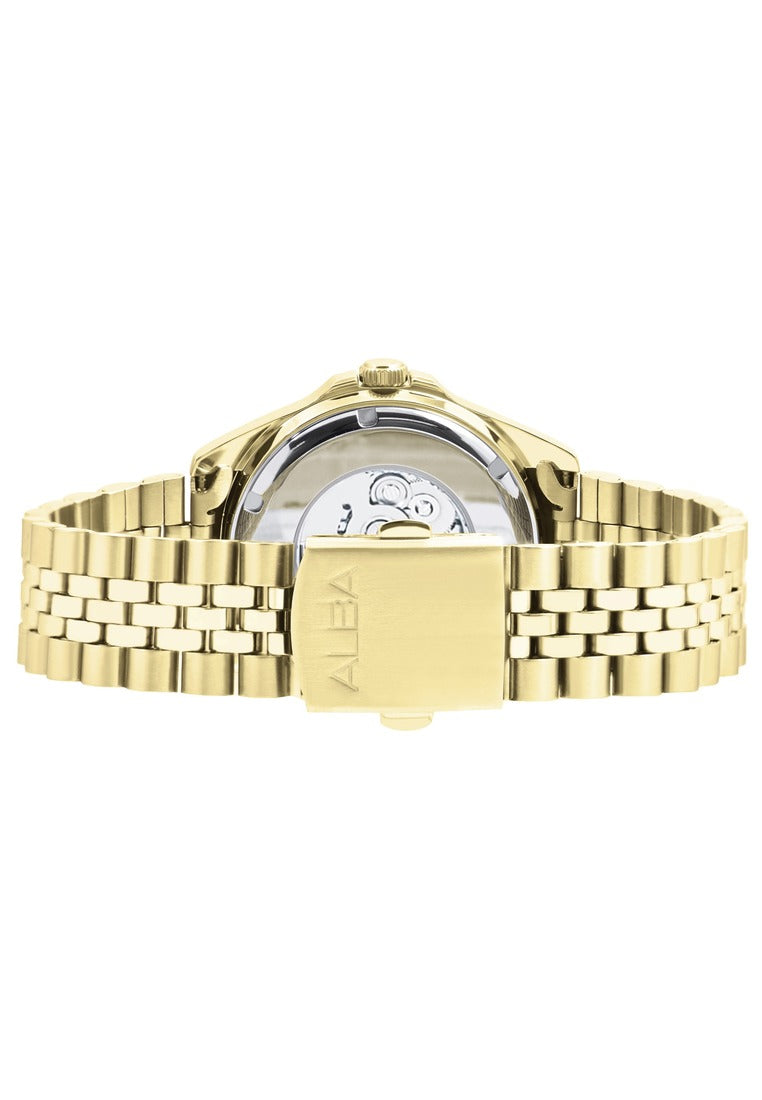 Alba Mechanical Automatic Stainless Steel Strap Watch for Men AL4782X1-Watch Portal Philippines