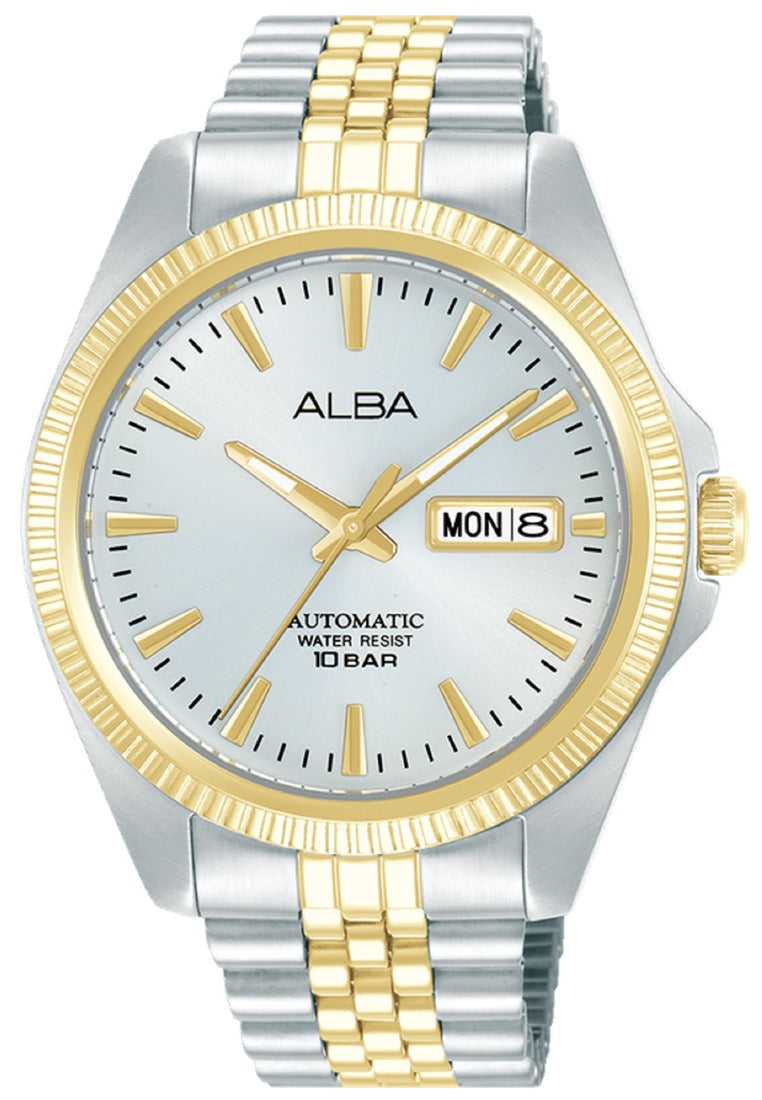 Alba Mechanical Automatic Stainless Steel Strap Watch for Men AL4784X1-Watch Portal Philippines