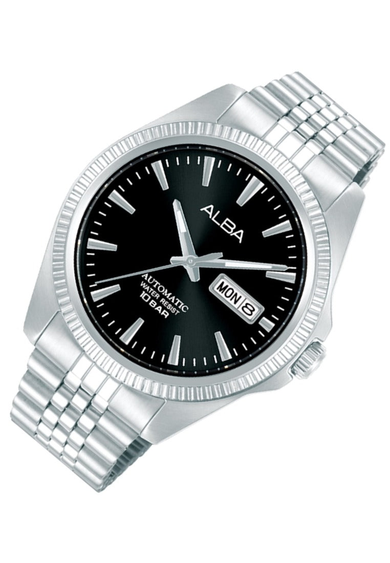 Alba Mechanical Automatic Stainless Steel Strap Watch for Men AL4789X1-Watch Portal Philippines