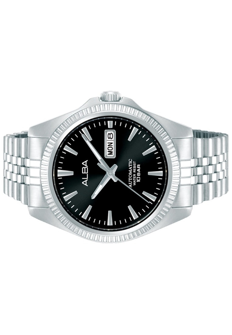 Alba Mechanical Automatic Stainless Steel Strap Watch for Men AL4789X1-Watch Portal Philippines