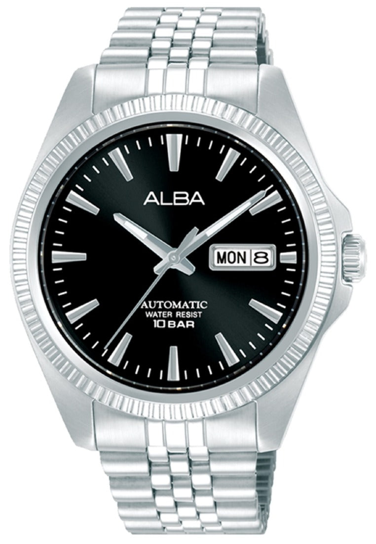 Alba Mechanical Automatic Stainless Steel Strap Watch for Men AL4789X1-Watch Portal Philippines