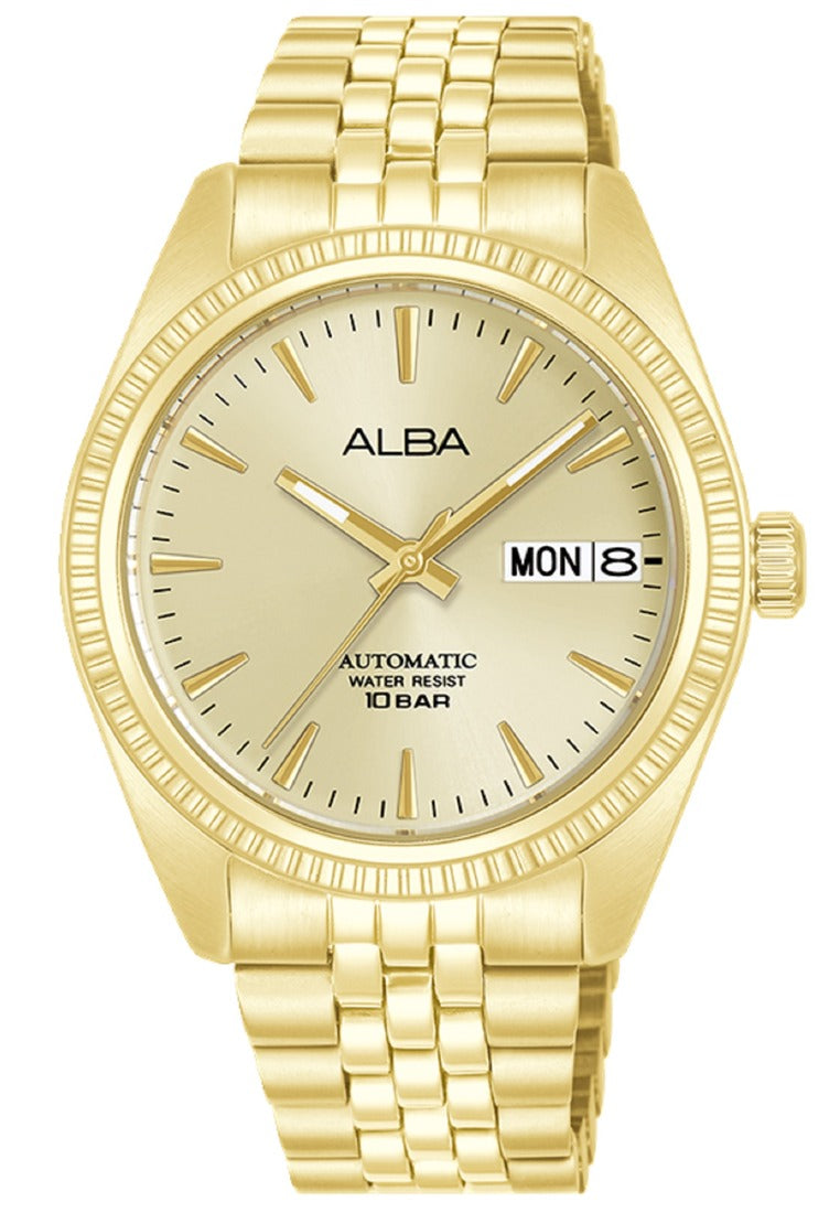 Alba Mechanical Automatic Stainless Steel Strap Watch for Women AL4796X1-Watch Portal Philippines