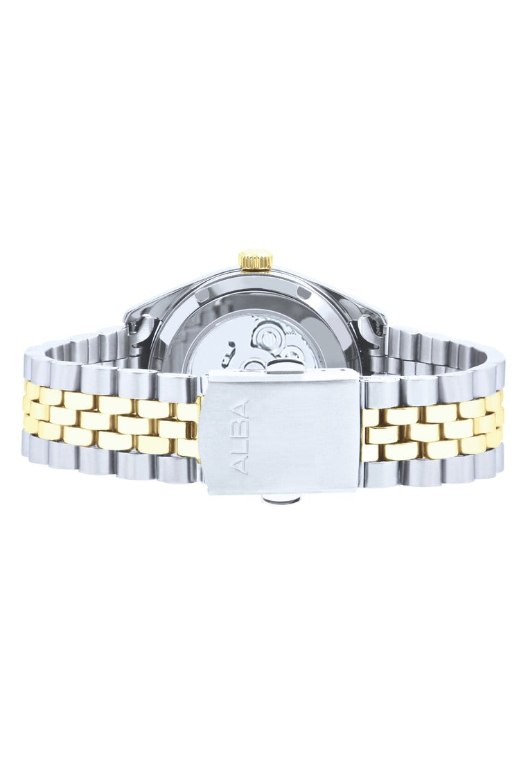 Alba Mechanical Automatic Stainless Steel Strap Watch for Women AL4798X1-Watch Portal Philippines