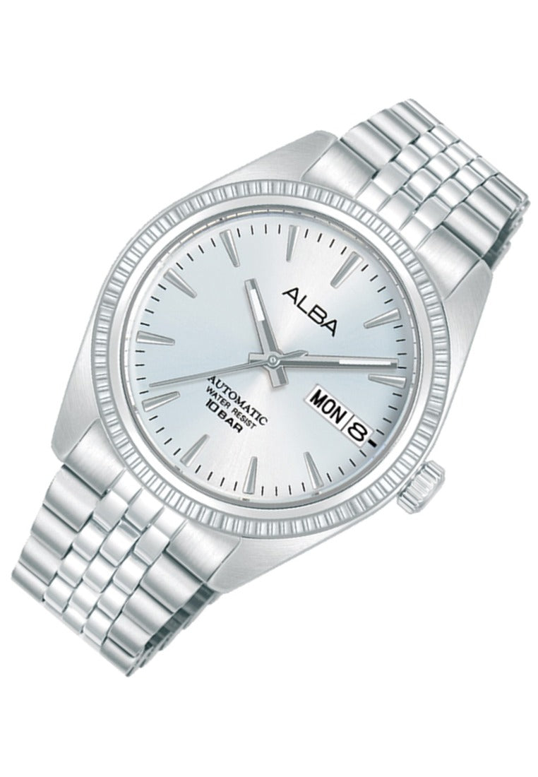 Alba Mechanical Automatic Stainless Steel Strap Watch for Women AL4805X1-Watch Portal Philippines