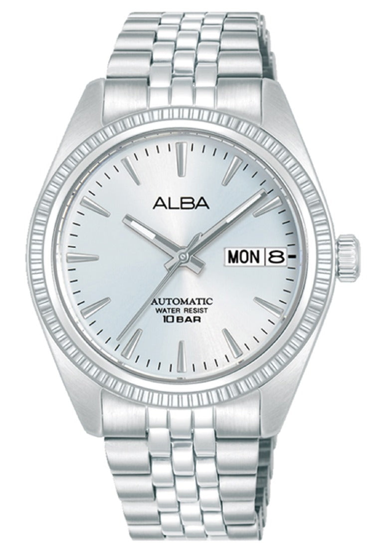 Alba Mechanical Automatic Stainless Steel Strap Watch for Women AL4805X1-Watch Portal Philippines