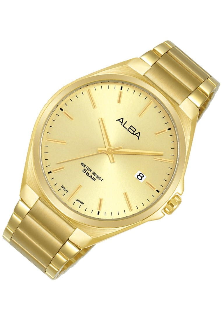 Alba Prestige Analog Stainless Steel Strap Watch for Men AS9P82X1-Watch Portal Philippines