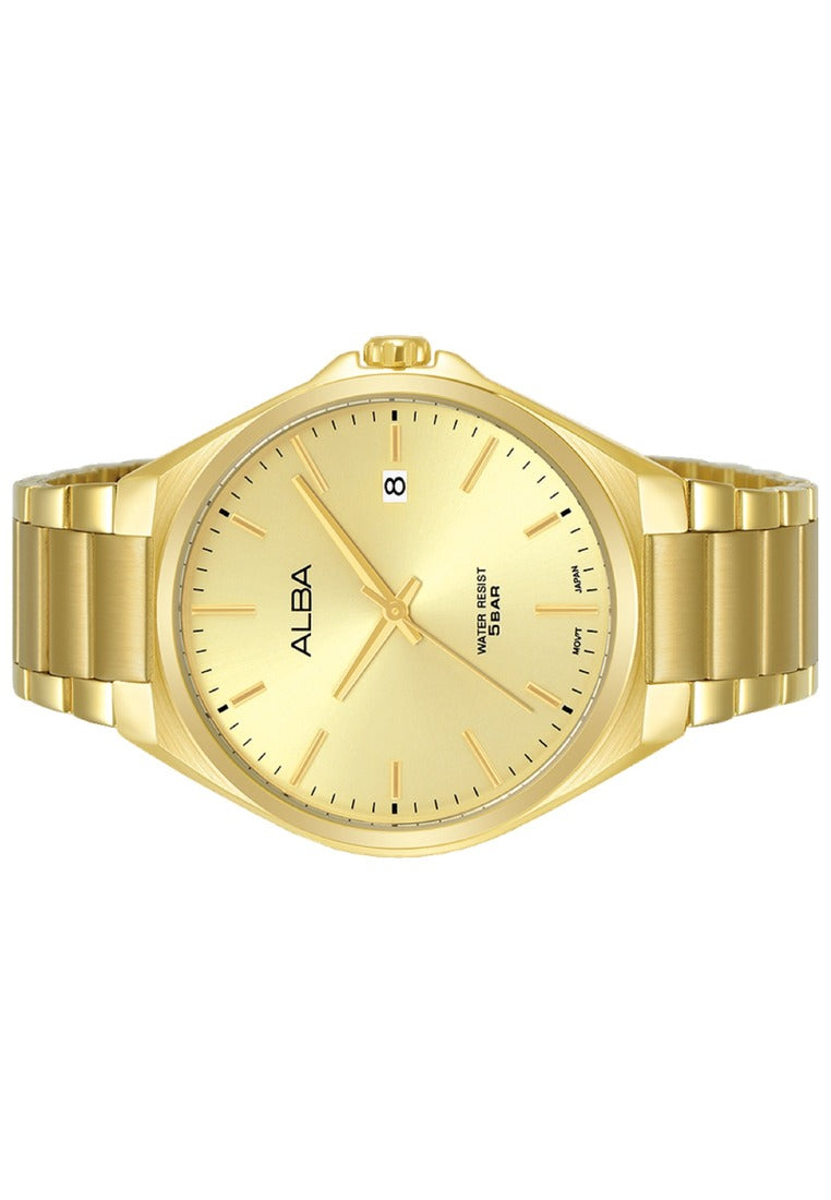 Alba Prestige Analog Stainless Steel Strap Watch for Men AS9P82X1-Watch Portal Philippines