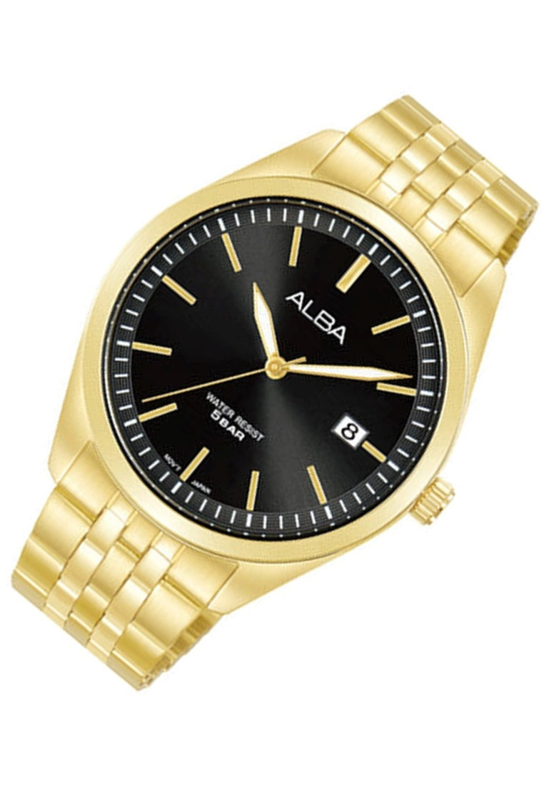 Alba Prestige Analog Stainless Steel Strap Watch for Men AS9S06X1-Watch Portal Philippines