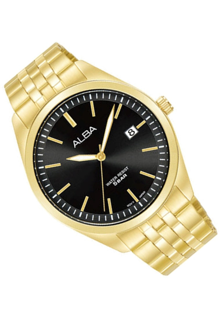 Alba Prestige Analog Stainless Steel Strap Watch for Men AS9S06X1-Watch Portal Philippines