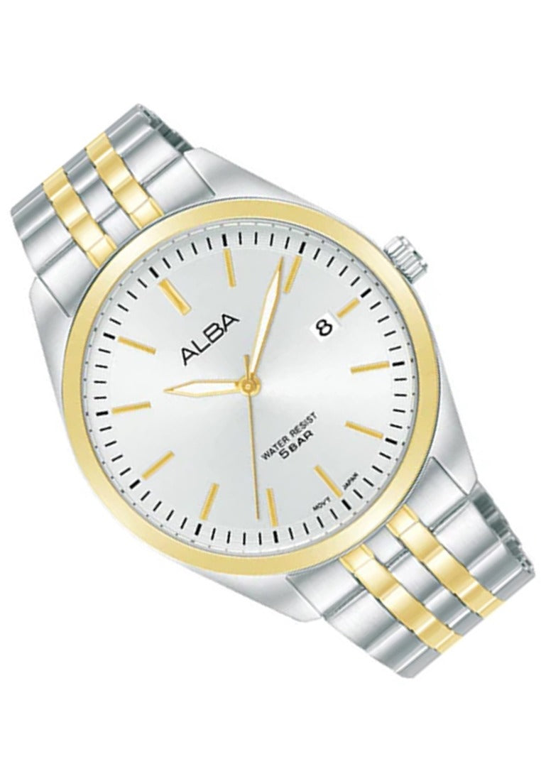 Alba Prestige Analog Stainless Steel Strap Watch for Men AS9S12X1-Watch Portal Philippines