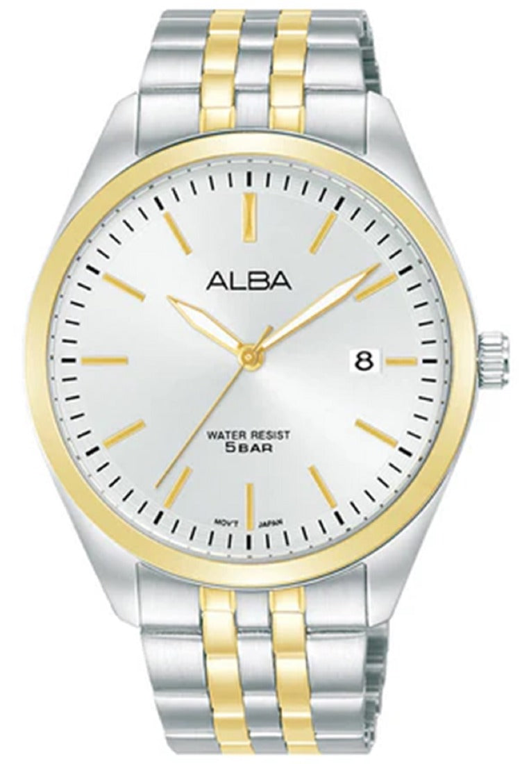 Alba Prestige Analog Stainless Steel Strap Watch for Men AS9S12X1-Watch Portal Philippines