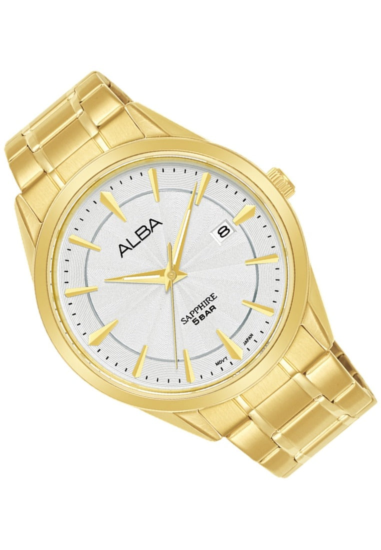 Alba Prestige Analog Stainless Steel Strap Watch for Men AS9S46X1-Watch Portal Philippines