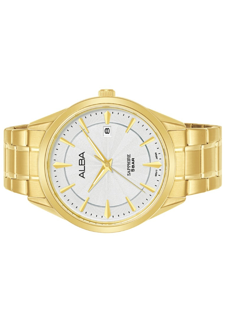 Alba Prestige Analog Stainless Steel Strap Watch for Men AS9S46X1-Watch Portal Philippines