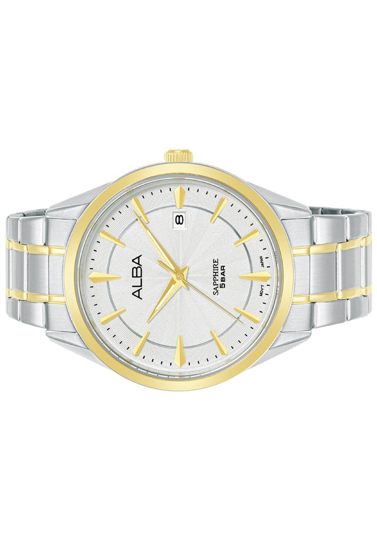 Alba Prestige Analog Stainless Steel Strap Watch for Men AS9S50X1-Watch Portal Philippines