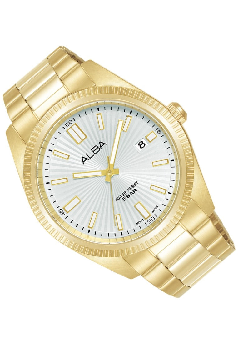 Alba Prestige Analog Stainless Steel Strap Watch for Men AS9S60X1-Watch Portal Philippines