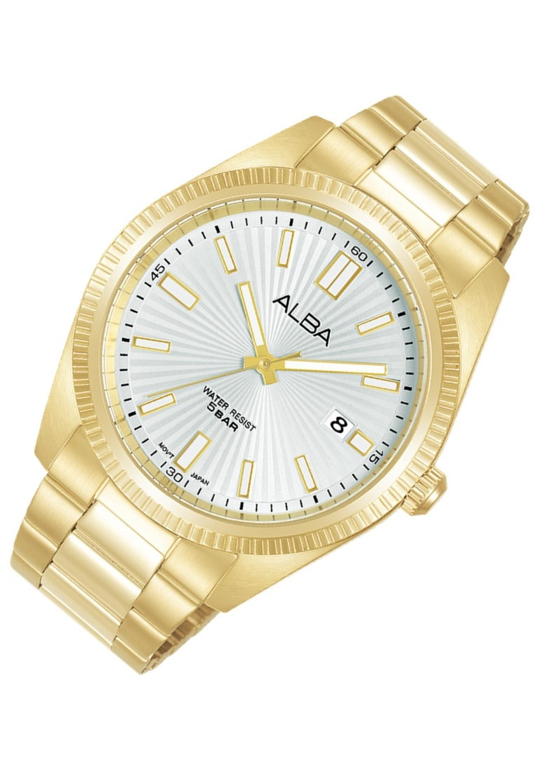 Alba Prestige Analog Stainless Steel Strap Watch for Men AS9S60X1-Watch Portal Philippines