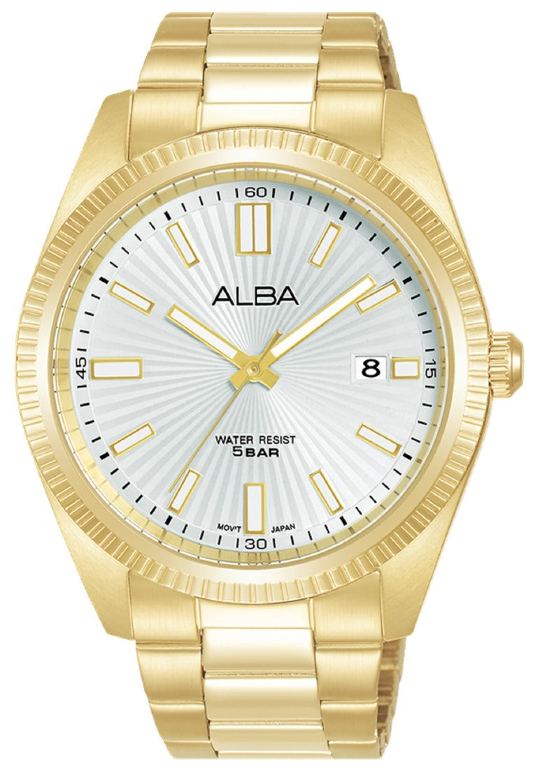 Alba Prestige Analog Stainless Steel Strap Watch for Men AS9S60X1-Watch Portal Philippines