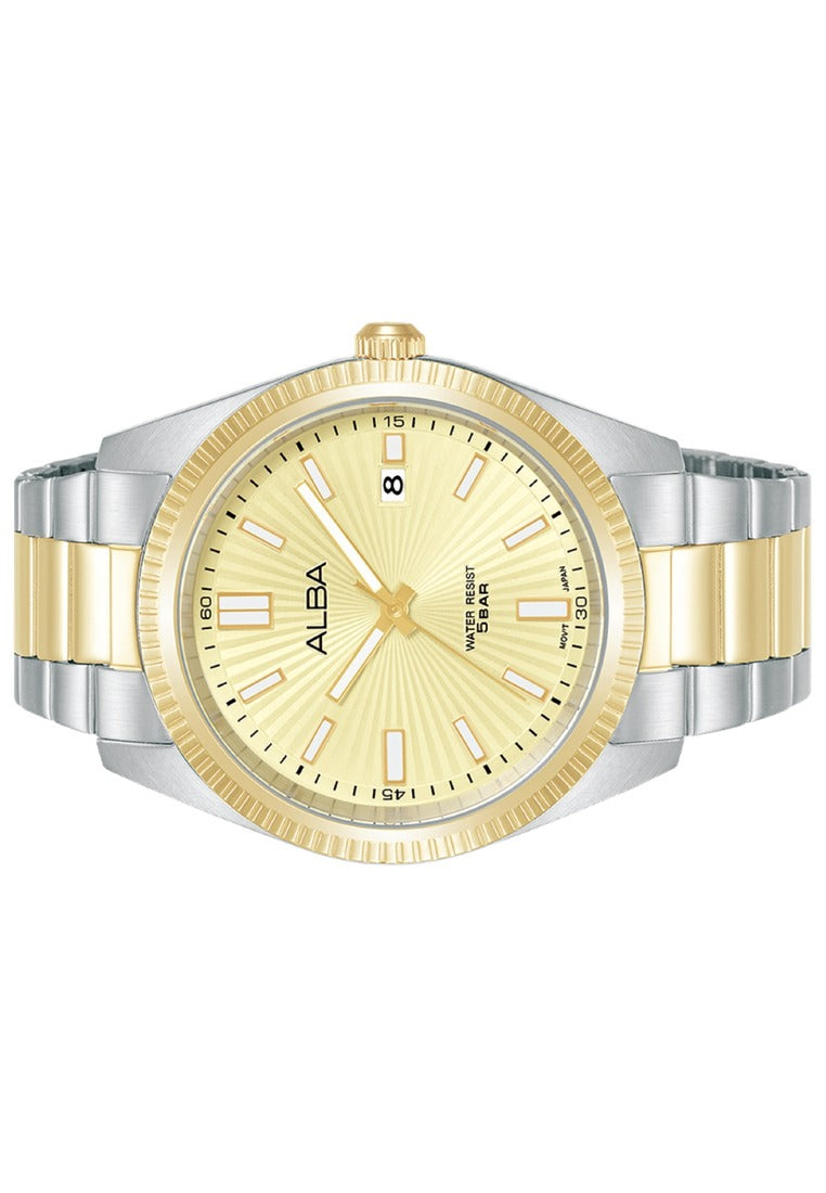 Alba Prestige Analog Stainless Steel Strap Watch for Men AS9S64X1-Watch Portal Philippines