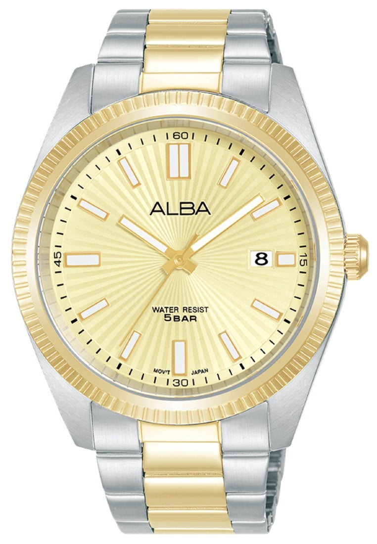 Alba Prestige Analog Stainless Steel Strap Watch for Men AS9S64X1-Watch Portal Philippines