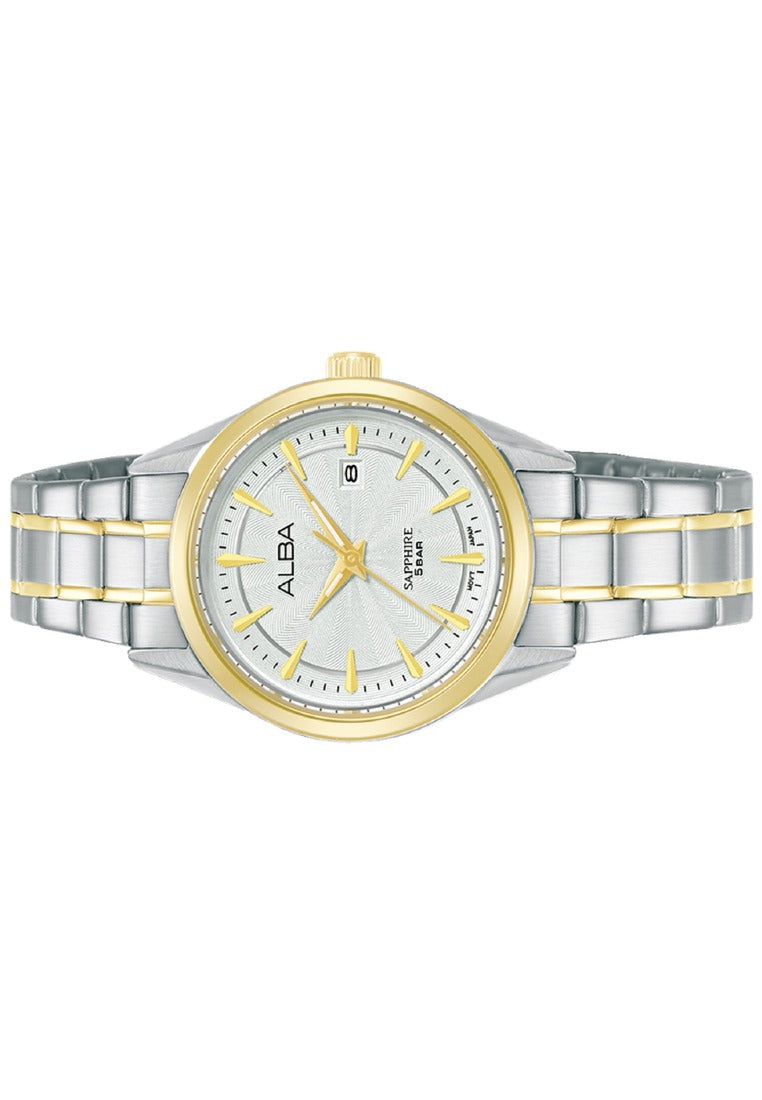 Alba Prestige Analog Stainless Steel Strap Watch for Women AH7CJ2X1-Watch Portal Philippines