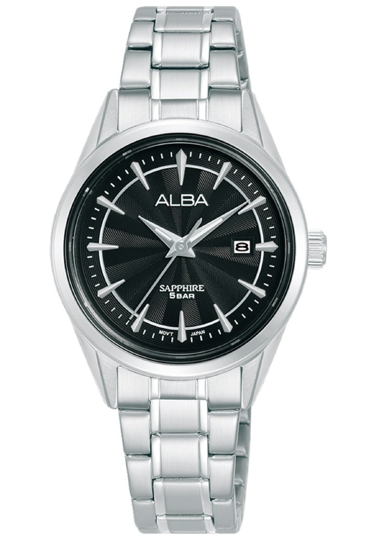 Alba Prestige Analog Stainless Steel Strap Watch for Women AH7CJ5X1-Watch Portal Philippines