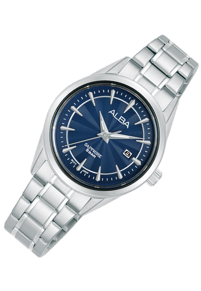 Alba Prestige Analog Stainless Steel Strap Watch for Women AH7CJ7X1-Watch Portal Philippines