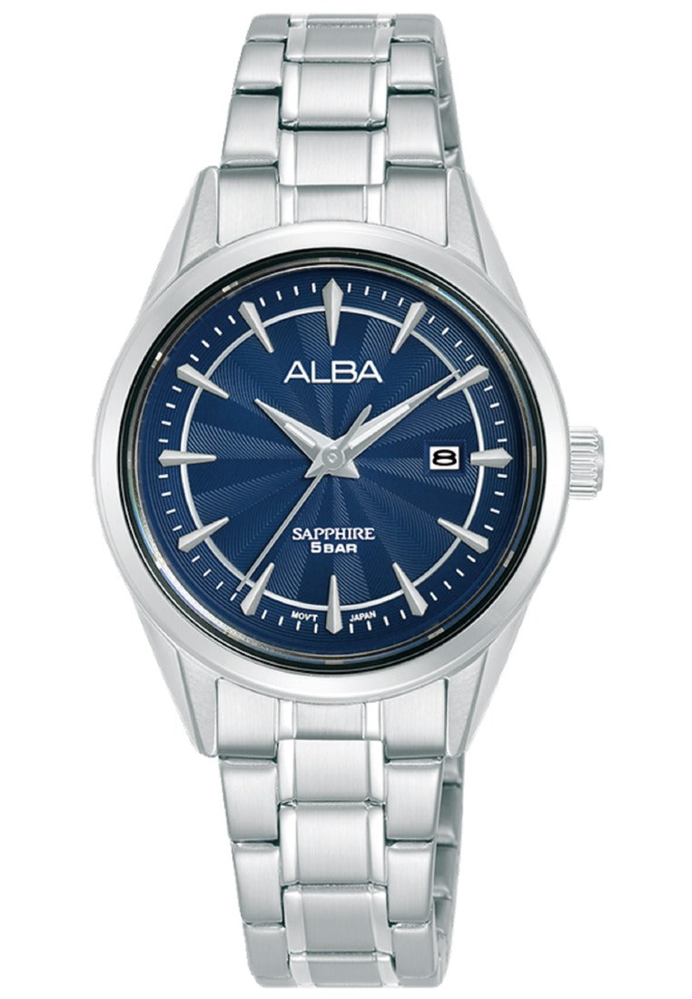 Alba Prestige Analog Stainless Steel Strap Watch for Women AH7CJ7X1-Watch Portal Philippines