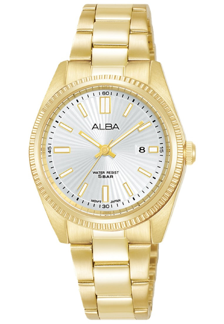 Alba Prestige Analog Stainless Steel Strap Watch for Women AH7CK4X1-Watch Portal Philippines