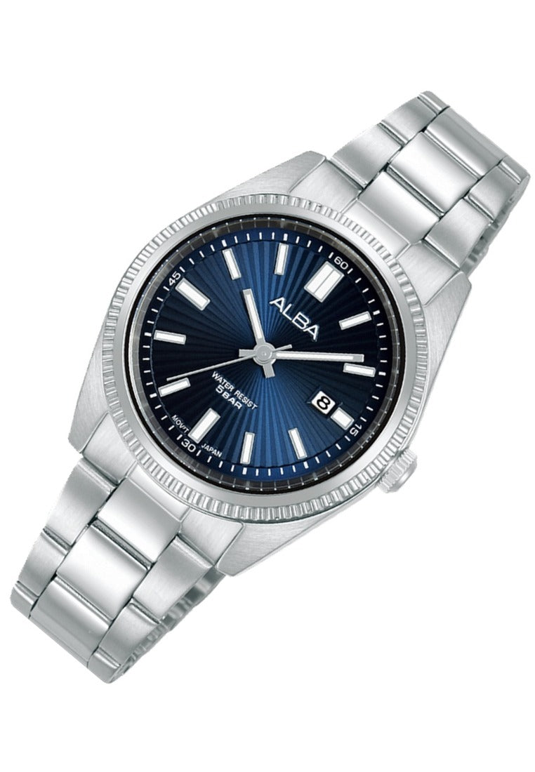Alba Prestige Analog Stainless Steel Strap Watch for Women AH7CL1X1-Watch Portal Philippines