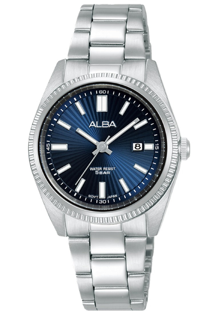 Alba Prestige Analog Stainless Steel Strap Watch for Women AH7CL1X1-Watch Portal Philippines