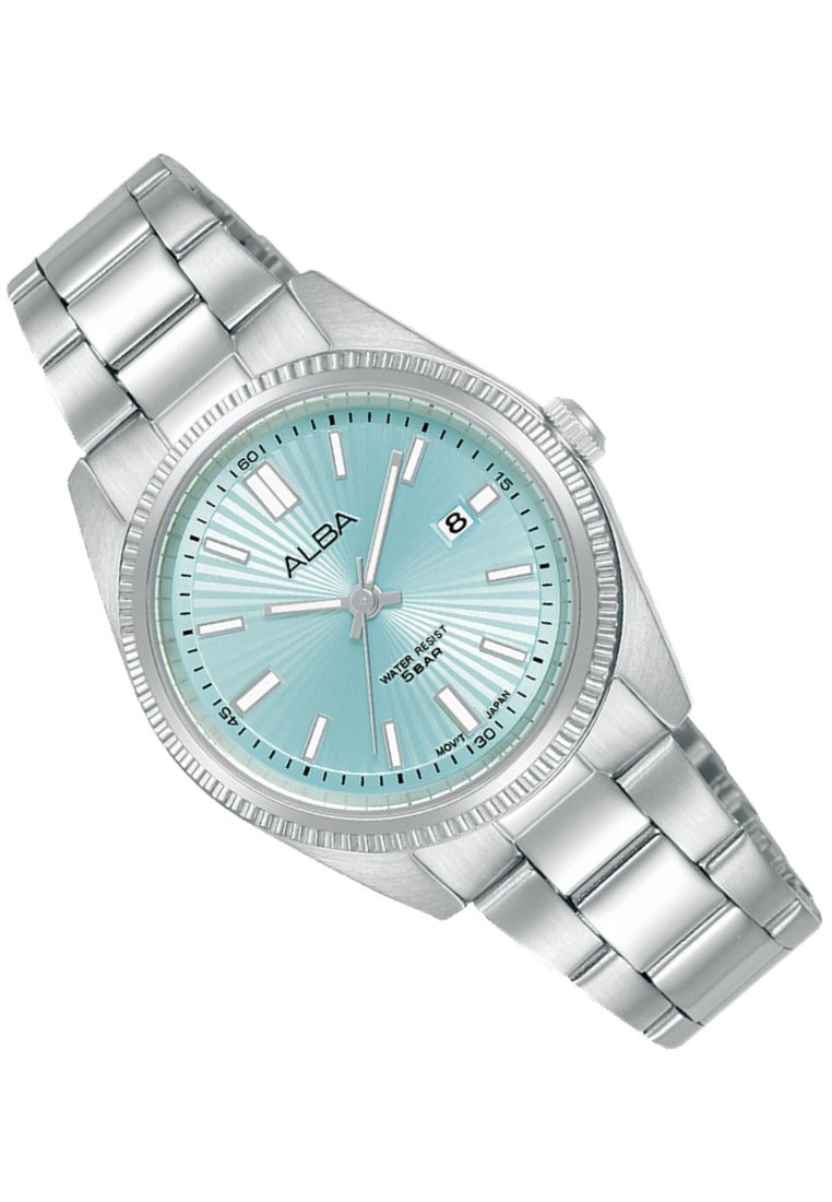 Alba Prestige Analog Stainless Steel Strap Watch for Women AH7CL7X1-Watch Portal Philippines